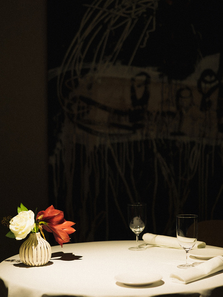 Restaurant's table at Mercer Hotel Barcelona