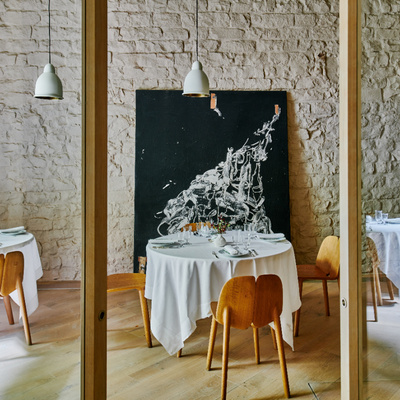 Table at Mercer Hotel Barcelona Restaurant