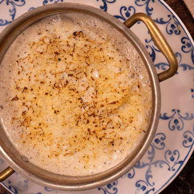 Chef' specialties at Le Bouchon gastrobar of the Hotel Mercer Barcelona